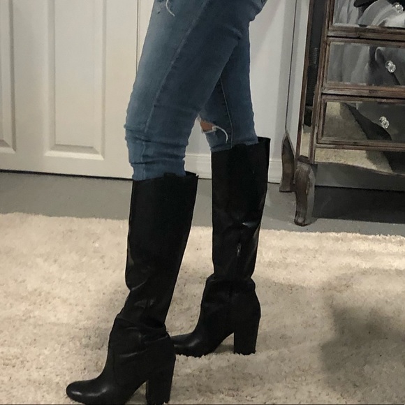 Sam Edelman knee high black boots - Picture 4 of 8